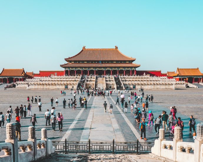 people at Forbidden City in China during daytime