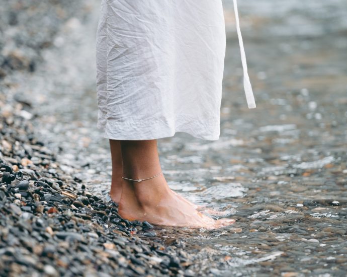 Person Standing on Shores