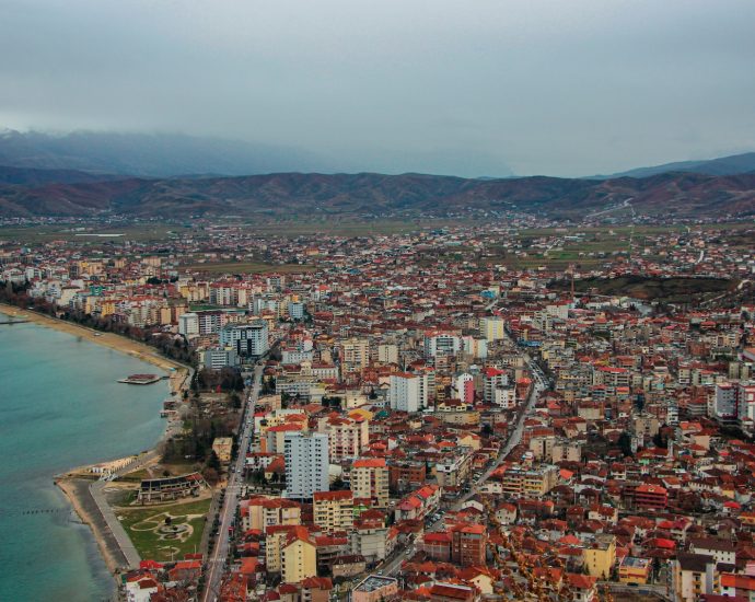 aerial view of city buildings during daytime