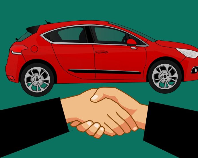 shake hand, buy, car