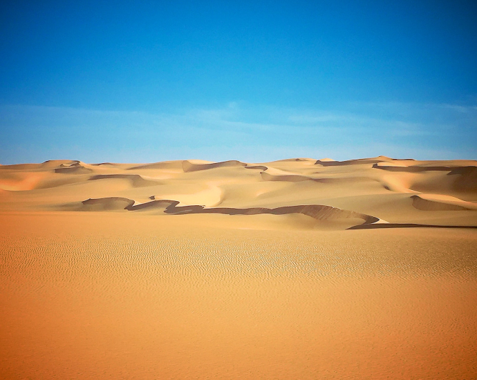 a group of sand dunes in the desert