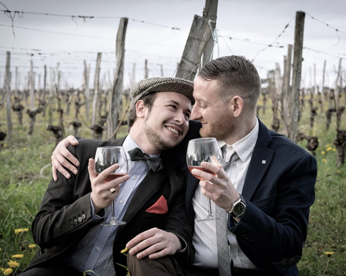 Photo of People Drinking Wine