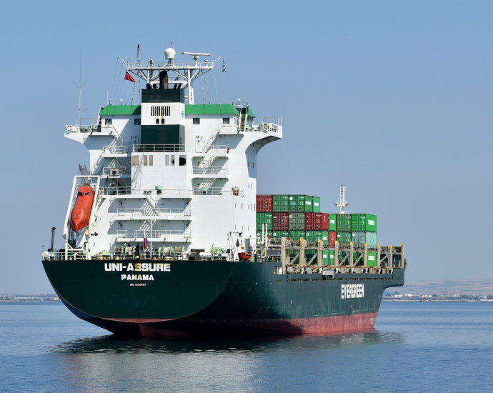 black and white cargo ship on sea during daytime