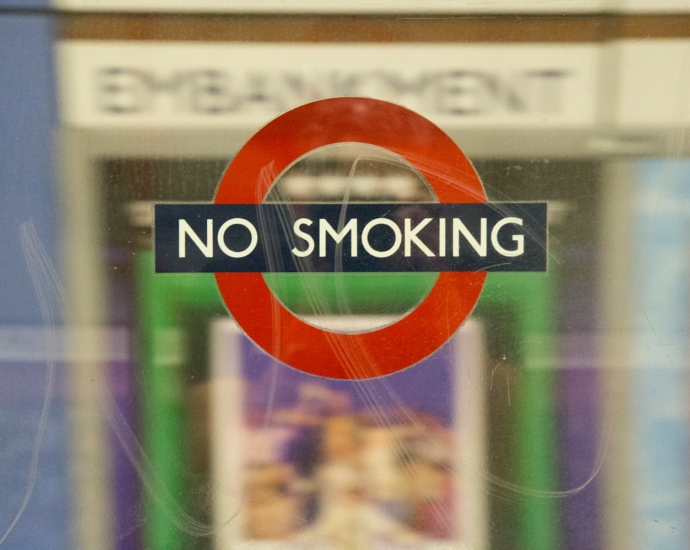 No Smoking sign