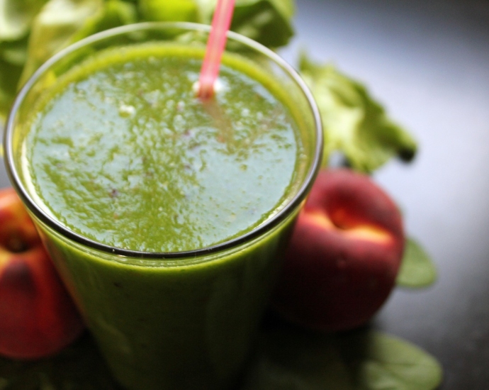 green, smoothie, spinach