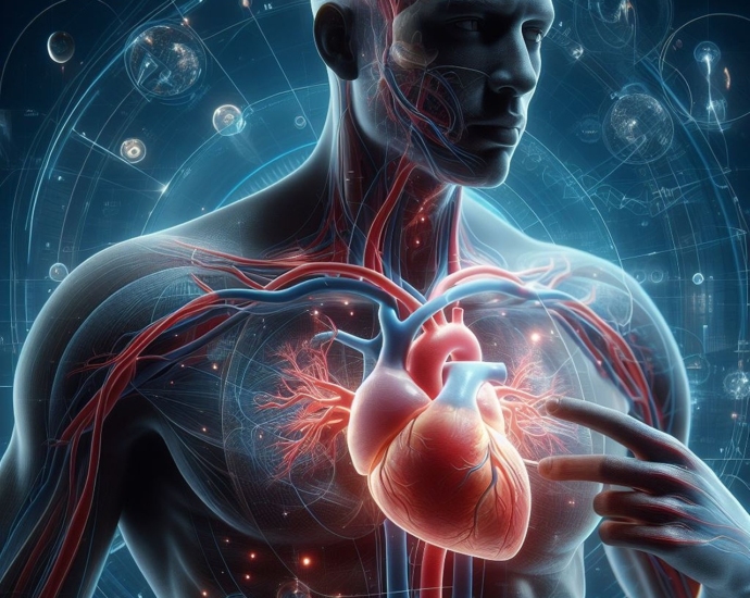 ai generated, heart, human body