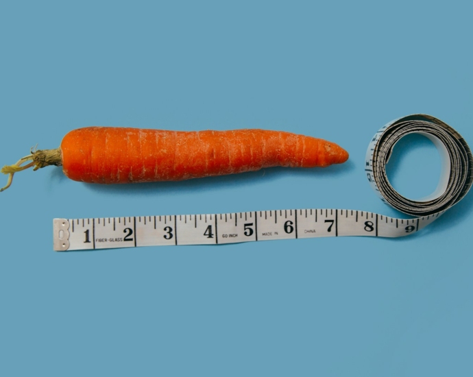 orange carrot on blue surface