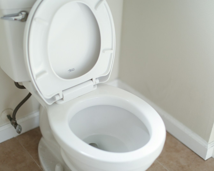 white ceramic toilet bowl with cover