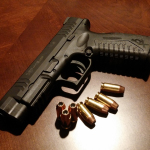 handgun, firearms, pistol, gun, weapon, bullets, ammo, shoot, trigger, hollowpoint, jhp, barrel, brown gun, pistol, gun, gun, gun, gun, gun