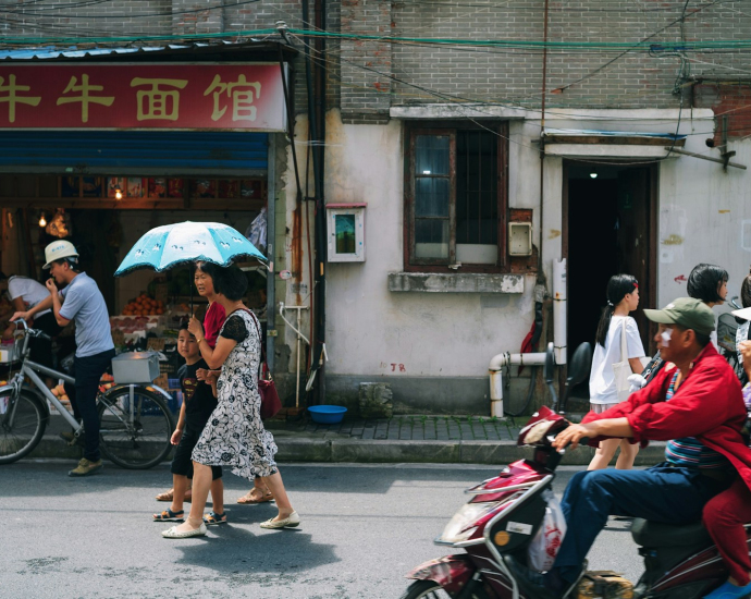 group of people on street