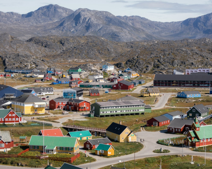 aerial photo of houses