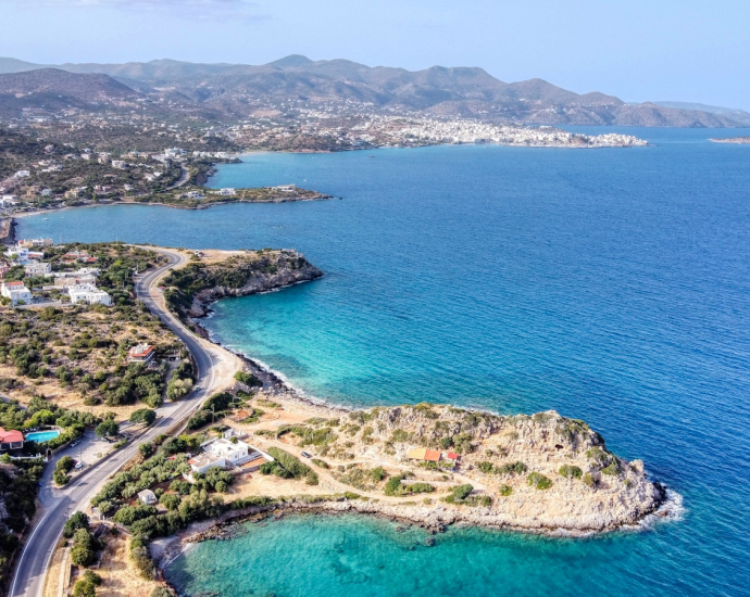 aerial view of green trees and blue sea during daytime